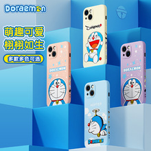 ROCK 哆啦A梦iPhone13系列炫彩肤感手机壳适用苹果13Pro卡通保护