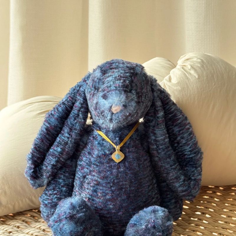 British Je Ultimate Shy Hopscotch Bonnie Rabbit Plush Toy Doll Cute Autumn/Winter New Product Warm Heartfelt Gift