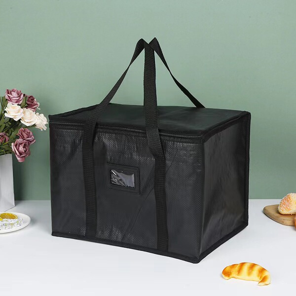 big capacious waterproof woven durable keep warm thermal bag