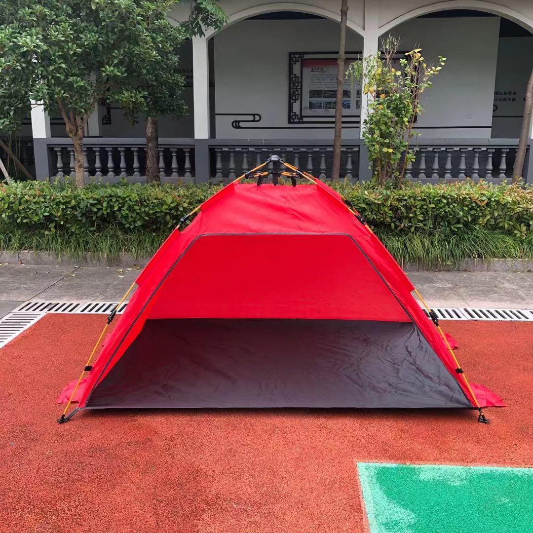 Travel automatic beach tent for double for fishing