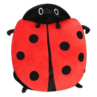 Shake Tone Internet Popular Same Style Beetle Clothes Pillow Ladybug Doll Doll Plush Toy Sofa Cushion Lazy Pillow