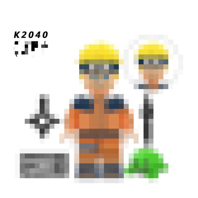 外国貿易の商品の益智はおもちゃの忍者のアニメの積み木の科とkdl 806人の子供をつづり合わせます。|undefined
