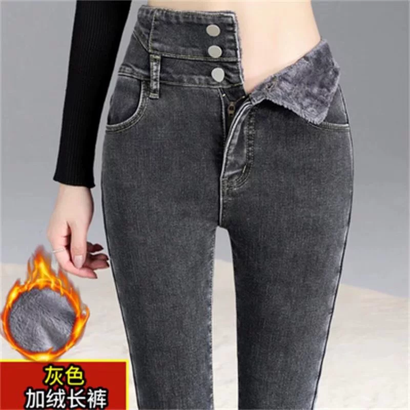 Вельшевые брюки Женская зима 2021 года Женская