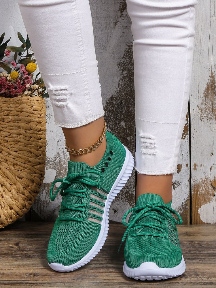 Scarpe da tennis da donna Scarpe da corsa Sneakers Suola in gomma sintetica Supporto per l'arco plantare Calzature comode per l'assorbimento degli urti_voghion.com