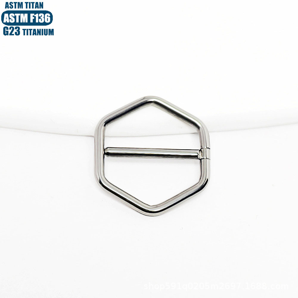 Labret piercing jewelry detail image
