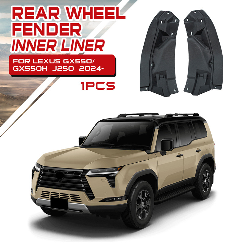 TXR para Lexus Lexus gx550 forro de rueda trasera del automóvil guardabarros accesorios de guardabarros modificados