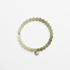 Organic retro summer bracelet jade, gradient