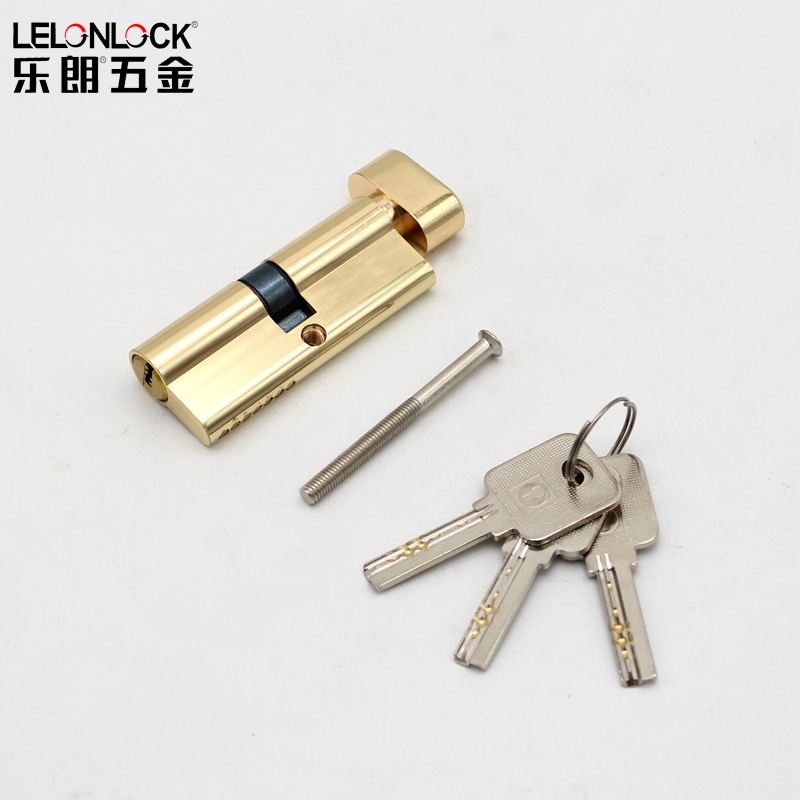 Aleación de zinc gran calabaza cerradura puerta de dormitorio cerradura antirrobo cerradura al por mayor ingeniería estándar europea hardware de puerta