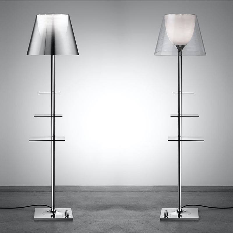 意大利Flos设计师客厅沙发旁现代简约样板间书房卧室置物架落地灯