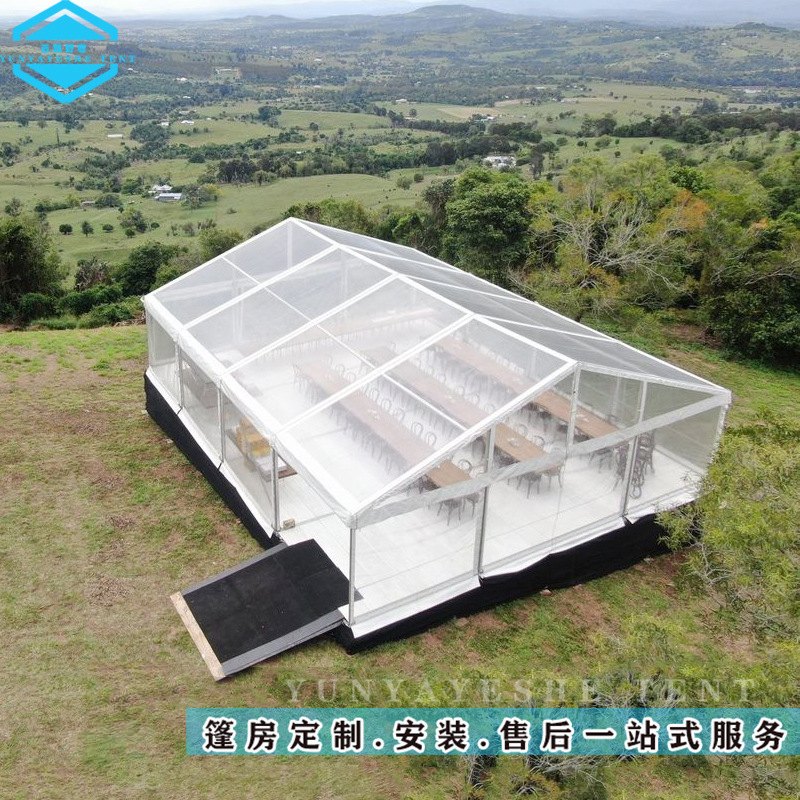 户外活动帐篷 装配式铝合金结构聚会婚礼篷房 party wedding tent