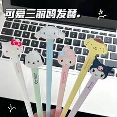 Korean-style cute cartoon hairpins for spring and summer—fresh, delicate updo accessories with a fairy-like charm, perfect as accessories for women's cheongsams and Hanfu outfits, made from acrylic.