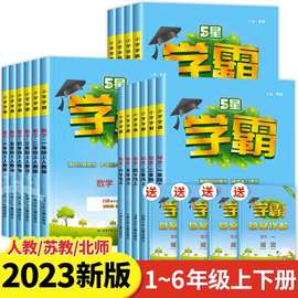 2023新版 小学5星学霸下册一年二年级三年级四年级五六年级下学期