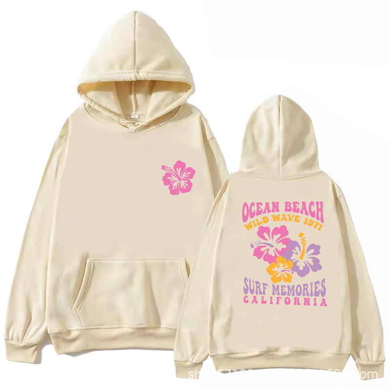 Cross-Border Siesta Beach Fashion Hoodie with Pocket Hooded Sweatshirt Pullover Sweatshirts Cross-Border Siesta Beach Fashion Hoodie with Pocket Hooded Sweatshirt Pullover Sweatshirts