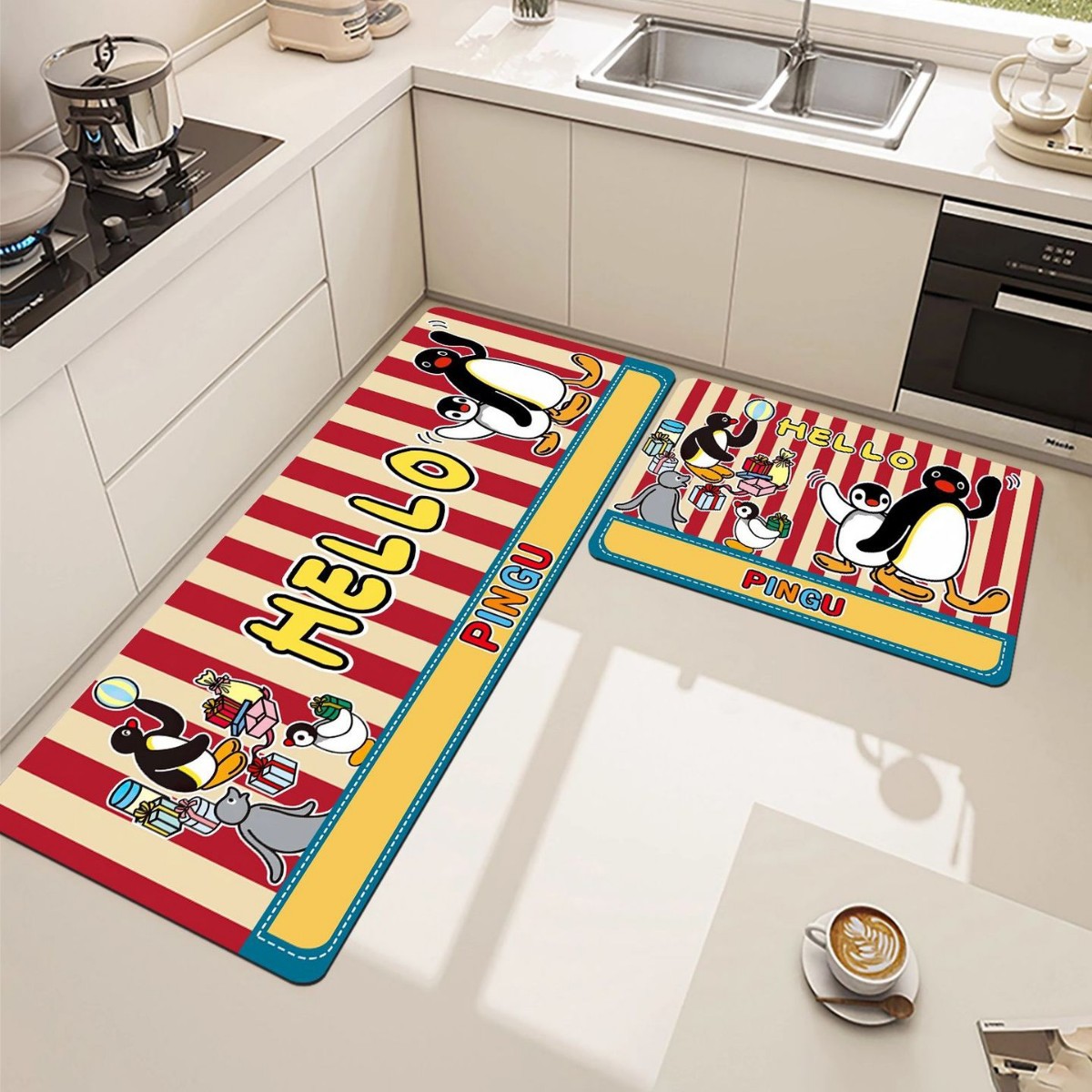 만화 주방 바닥 매트는 물과 기름을 흡수합니다. 규조토 진흙 부드러운 매트는 얼룩 방지 및 관리가 쉽습니다. 주방 출입구 미끄럼 방지 매트 도매