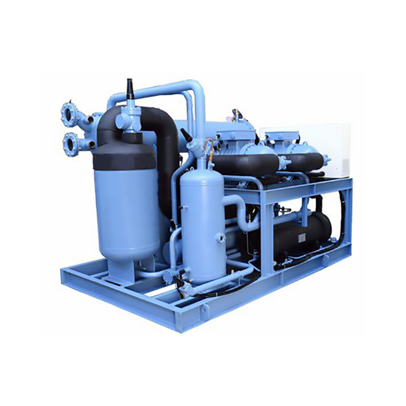 RefcomP雪人莱富康螺杆冷库机组SW5L075×2两并联150匹压缩机机组
