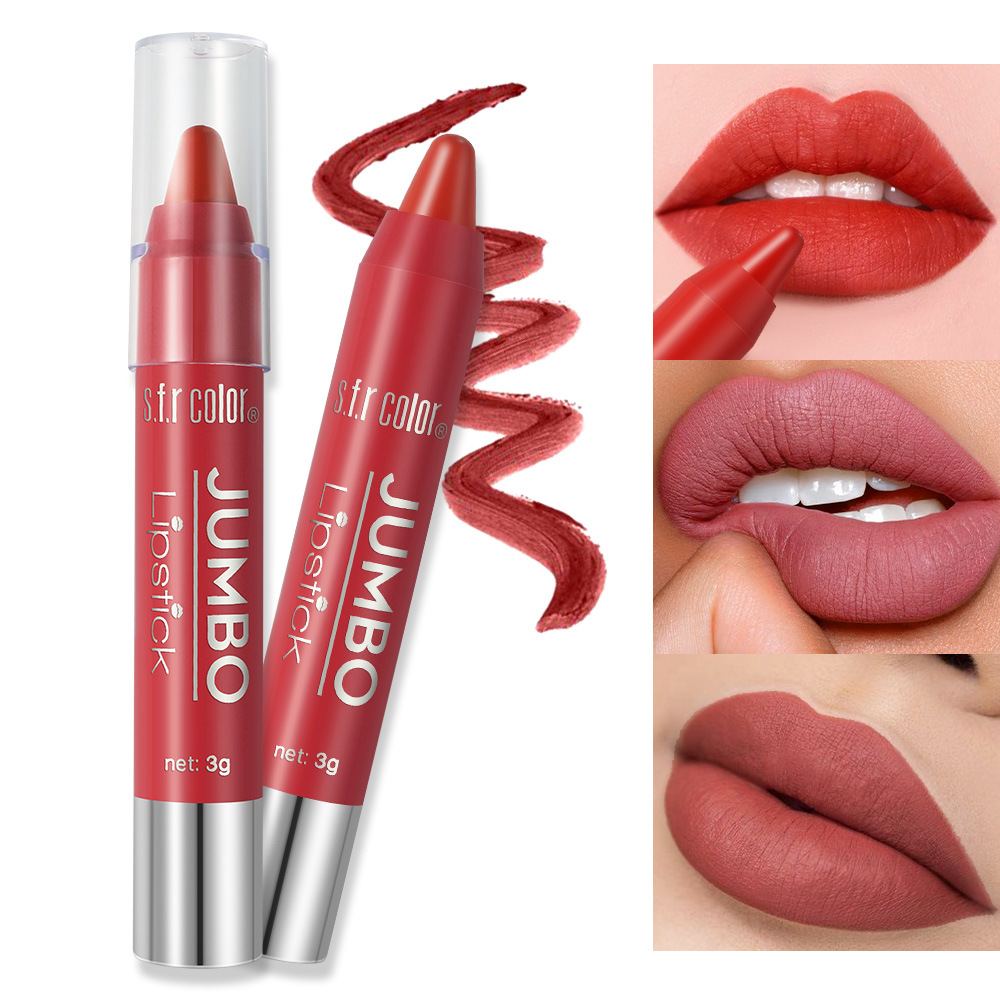 s.f.r color spot transfronterizo exclusivo explosivo portátil mate humectante fácil de colorear lápiz labial lápiz labial esmalte labial