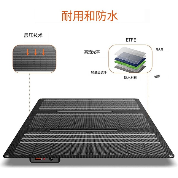 Handheld photovoltaic battery solar-powered