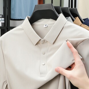 Strict selection of short-sleeved Paul shirt POLO shirt overalls lapel cultural advertising shirt embroidery logo enterprise tooling customization