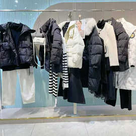 25冬朝花夕拾·纯境优雅简约风羽绒服毛衫上衣裤裙品牌尾单清货源