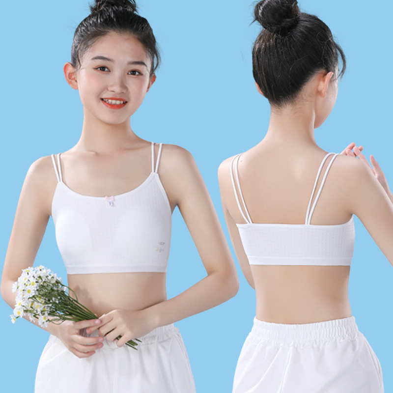 Girls' underwear development period Junior High School High School student girl bra primary school children 10-14 years old girl vest