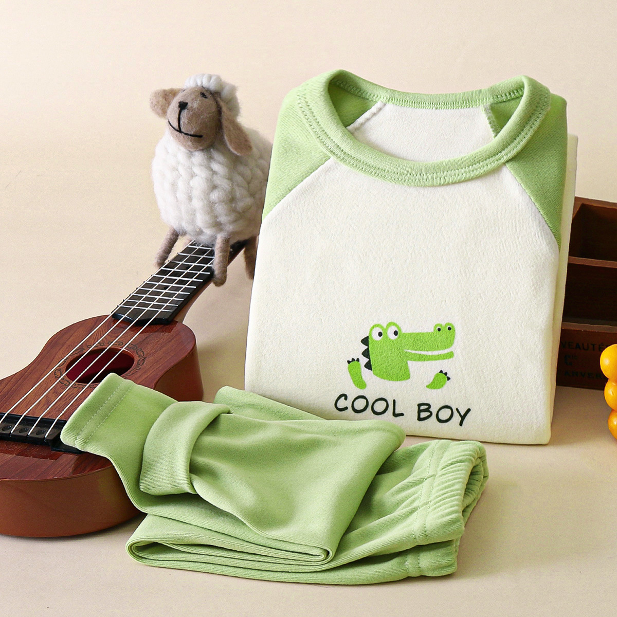 Conjunto de ropa interior para niños Desong cálido otoño nuevo estilo servicio a domicilio pijamas para niños niñas bebé ropa para niños clase a