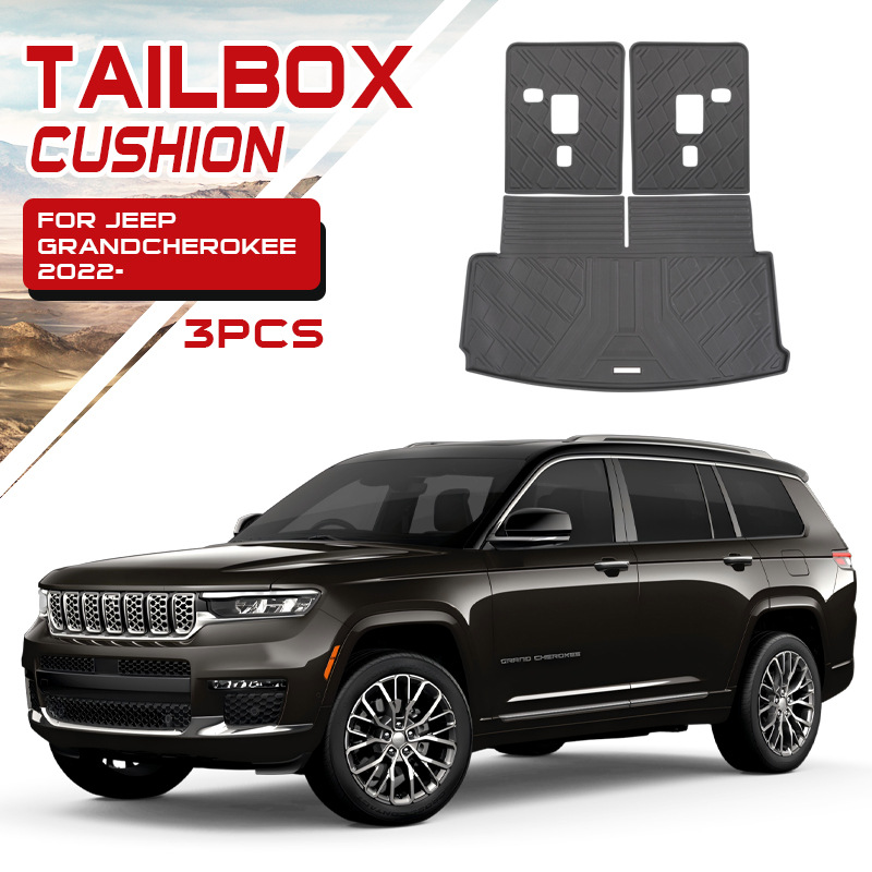 Alfombrillas para Jeep Grand Cherokee, Alfombrillas Especiales de Cobertura Total de TPE Impermeables