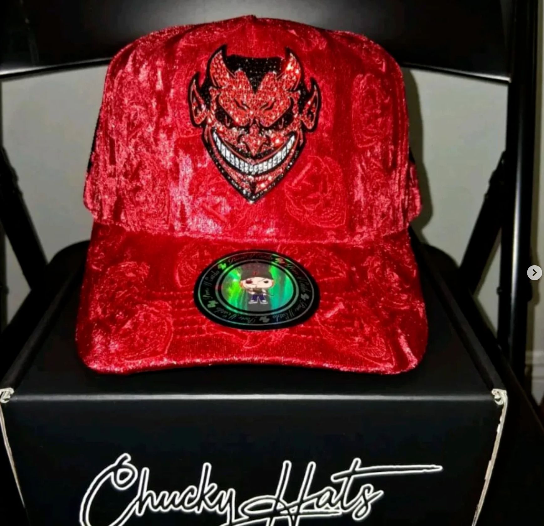 Nuevo Meike Duo Dandy bordado ajustable gorra de boca de pato borde curvo gorra de béisbol con diamantes barba tío