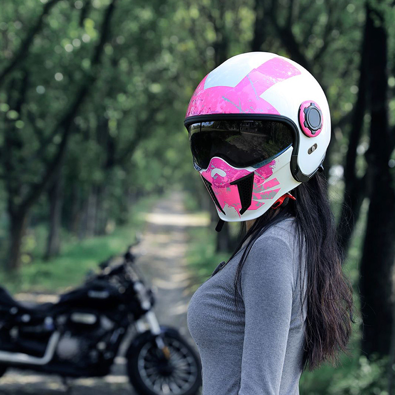 Pink White Samurai Rabbit (Enviar espejo transparente)