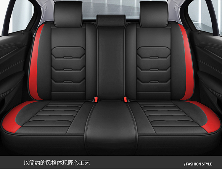 2025 New All-Inclusive Full Leather Five-Seater All-Season Car Seat Cushion
