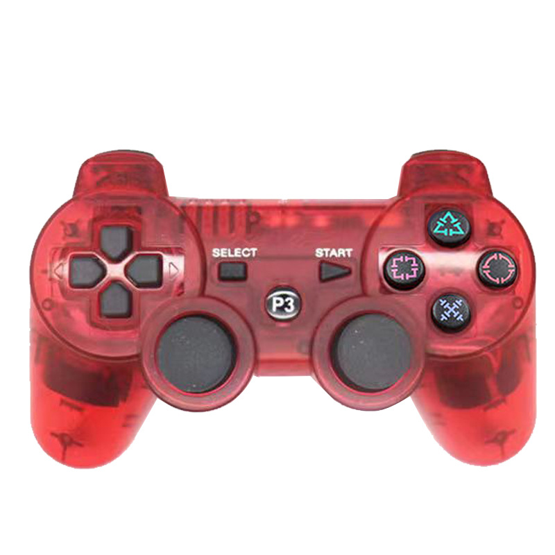 Mango PS3 transfronterizo al por mayor de fábrica doble vibración doble caballo botón de copo de nieve PS3 mango de juego inalámbrico Bluetooth