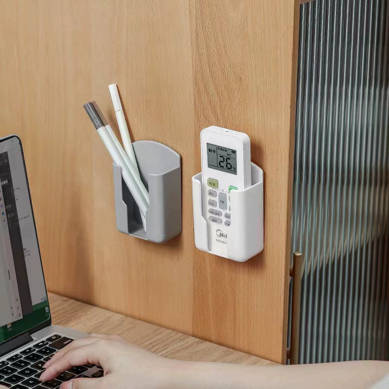 Кондиционирование без перфорации ТВ пульт дистанционного управления Коробка для хранения Настенная Коробка для ванной комнаты Пульт дистанционного управления Настенная коробка для хранения Многофункциональный