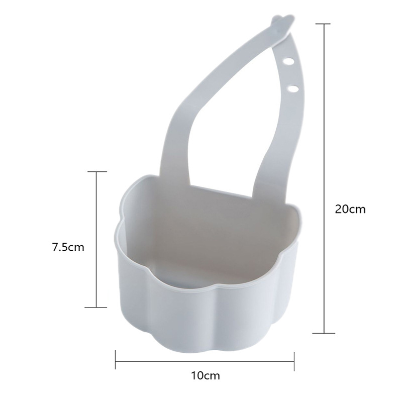 Virtuves izlietnes notekas grozs piekarināms maiss maisītājs sūklis plaukts dārzeņu mazgāšanas izlietne bez caurumošanas uzglabāšanas pakarināms grozs_voghion.com