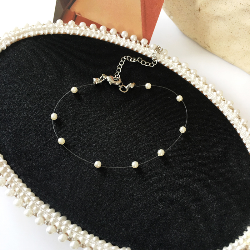 Simple Starry Pearl Bracelet Beaded Bracelet display picture 4