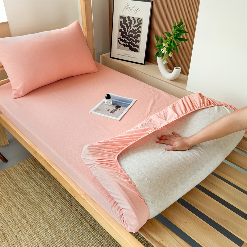 Cubierta de cama de algodón para dormitorio de estudiantes durante la temporada escolar Cubierta de cama de algodón 90x190 Cubierta protectora de colchón individual para dormitorio