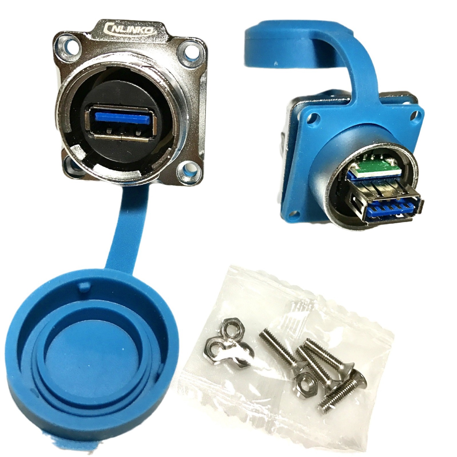 DH24USB3.0�Զ����豸���Ӱ�װ�̶���ˮ���չ�ĸ�Բ�usb����