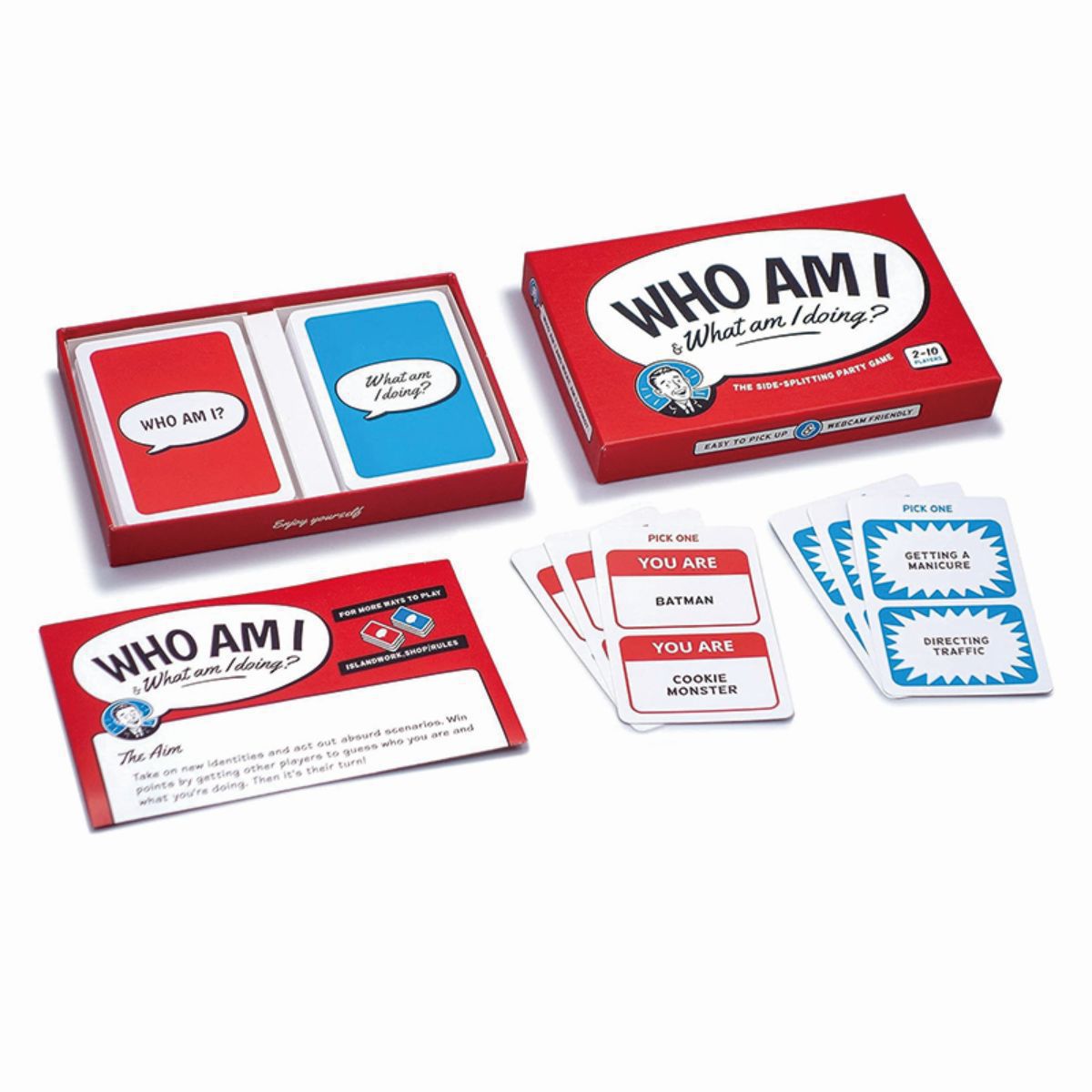 Whoami Board Game Family Parent Child Interaction Collection Cards_voghion.com