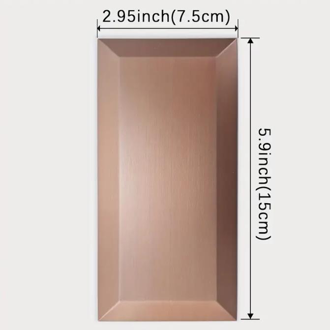 3D Background Cross-Border Renovation DIY Home Self-Adhesive Metal TV Brick Oil-Proof Waterproof Decorative Wall Sticker_voghion.com