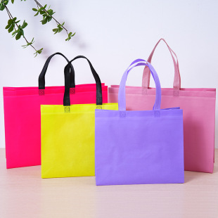 Custom non-woven bag clothing store handbag custom printed logo shopping gift packaging bag wholesale order