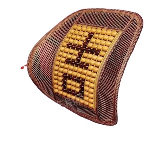 Wooden beads car waist cushion summer massage Wooden beads car back cushion summer breathable universal waist pillow Wooden beads cushion