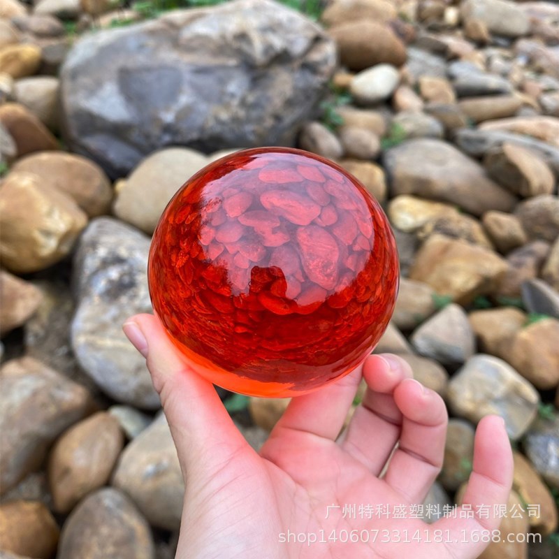 60-100mm球透明彩色球亚克力彩色球有机玻璃彩色水晶胶彩色球圆球