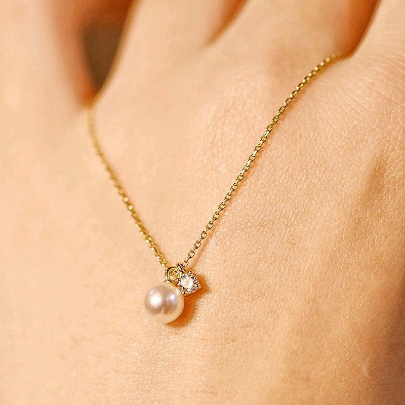 7g Weight 925 Sterling Silver Geometric Pendant Necklace