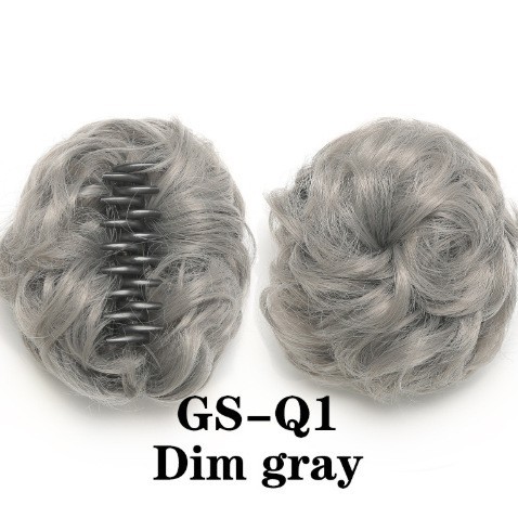 Fábrica directa pelucas europeas y americanas damas agarrar clip anillo de cabello garra de tigre 8 dientes bolsa de cabello agarrar tipo bandeja de flores 50g