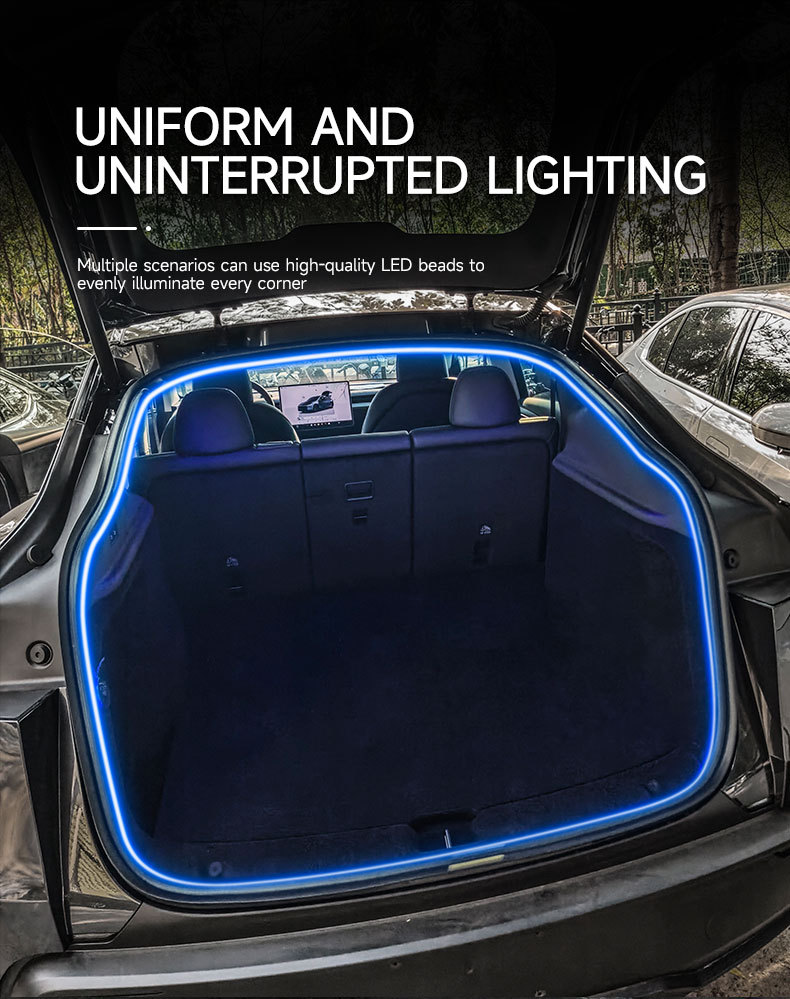 Suitable for Tesla Model Y Trunk Light with New Version Y Trunk Lighting Led Trunk Light