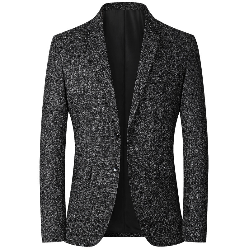 2025 Men's Jacket Blazer Casual Suit for Spring, Thin Style for Middle-Aged Men, Single-Breasted Blazer, Casual Dad Outfit 2025 Men's Jacket Blazer Casual Suit for Spring, Thin Style for Middle-Aged Men, Single-Breasted Blazer, Casual Dad Outfit