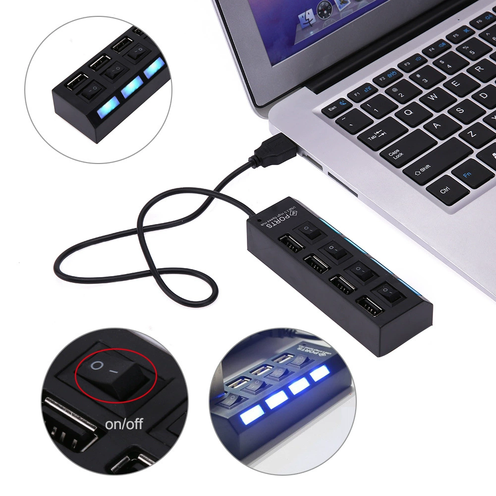 Заводская прямый продаж USBHUB 4 HUB коммутатор USB разделитель USB widow
