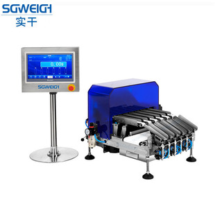 Liquid paste strip bag multi-column scale multi-column checkweighing automatic weighing machine 8-column online checkweighing sorting scale