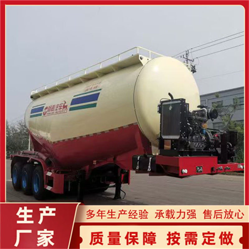 Export Sales of Bulk Cement Tankers, 50-Cubic Meter Powder Material Transporters, and Ash Powder Tankers