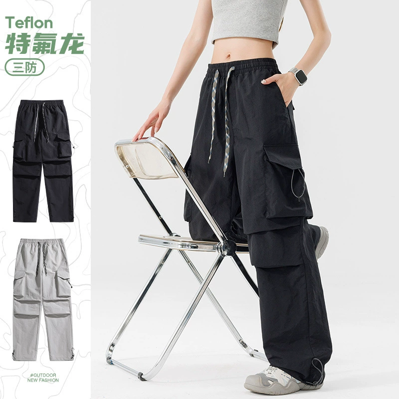 Мужские летние джоггеры в горном стиле с множеством карманов, популярные в Америке, для активного отдыха на природе