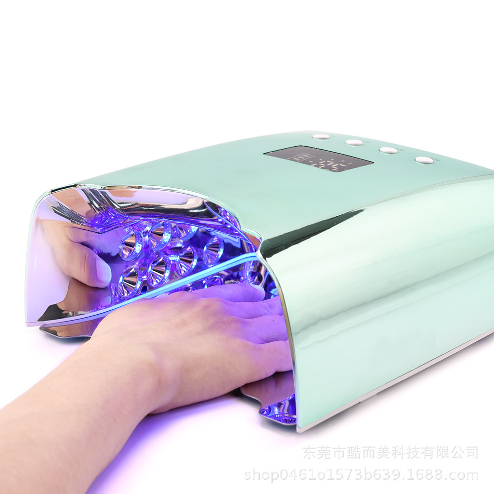 Transfronterizo nuevo 78w de almacenamiento eléctrico lámpara de fototerapia de uñas LED lámpara de uñas máquina de fototerapia de secado rápido lámpara de uñas recargable