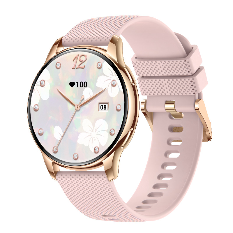 Y11 1.32inch Ip68 Waterproof Screen Smartwatch Women Ultra-Thin 30-Day Battery Life Sleep Monitoring